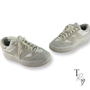 New Balance CT302 Off White/Cream Speckled Platform Sneakers Women’s 7